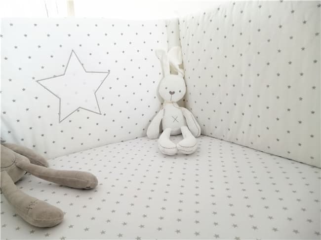 ベビーサークル 星柄刺繍入りベビーサークル用ミニ寝具セット
